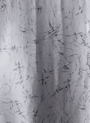 Grey original japan satin saree with digital print blouse 4