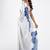 White original japan devsena satin saree japan satin digital print blouse
