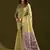 Lemon color muga cotton colorfull resham weaving saree