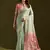 Sky blue color muga cotton colorfull resham weaving saree