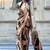 Brown original japan devsena satin saree japan satin digital print blouse