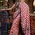 Hot pink original japan devsena satin saree japan satin digital print blouse