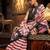 Hot pink original japan devsena satin saree japan satin digital print blouse