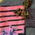Hot pink original japan devsena satin saree japan satin digital print blouse