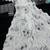 white silk blend digital printed saree with swarovski diamond work & blouse piece