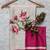 Off white original japan devsena satin saree japan satin digital print blouse