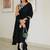 Black original japan devsena satin saree japan satin digital print blouse