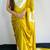 Lime original japan devsena satin saree japan satin digital print blouse