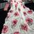 white silk blend digital printed saree with swarovski diamond work & blouse piece