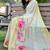 Multicolor original japan devsena satin saree japan satin digital print blouse
