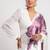Onion pink original japan devsena satin saree japan satin digital print blouse