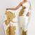 Mustard original japan devsena satin saree japan satin digital print blouse