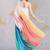 Multicolor original japan devsena satin saree japan satin digital print blouse