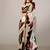 Multicolor original japan devsena satin saree japan satin digital print blouse