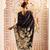 Black original japan devsena satin saree japan satin digital print blouse