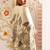 Off white original japan devsena satin saree japan satin digital print blouse