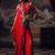 Red original japan devsena satin saree japan satin digital print blouse