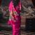 Magenta original japan devsena satin saree japan satin digital print blouse