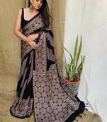 Multicolor original japan devsena satin saree japan satin digital print blouse