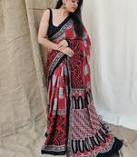 Multicolor original japan devsena satin saree japan satin digital print blouse