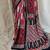 Multicolor original japan devsena satin saree japan satin digital print blouse