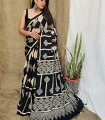 Multicolor original japan devsena satin saree japan satin digital print blouse