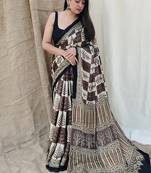 Multicolor original japan devsena satin saree japan satin digital print blouse