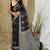 Multicolor original japan devsena satin saree japan satin digital print blouse