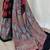 Multicolor original japan devsena satin saree japan satin digital print blouse