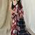 Multicolor original japan devsena satin saree japan satin digital print blouse
