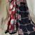 Multicolor original japan devsena satin saree japan satin digital print blouse