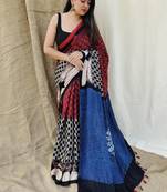 Multicolor original japan devsena satin saree japan satin digital print blouse