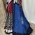 Multicolor original japan devsena satin saree japan satin digital print blouse