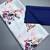 Off white original japan devsena satin saree japan satin digital print blouse