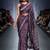 Purple original japan devsena satin saree japan satin digital print blouse