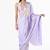 Light lavender original japan devsena satin saree japan satin digital print blouse