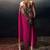 Magenta original japan devsena satin saree japan satin digital print blouse