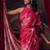 Pink original japan devsena satin saree japan satin digital print blouse
