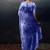 Light blue original japan devsena satin saree japan satin digital print blouse