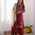 Embroidered rayon cotton kurta set with farshi pant & georgette dupatta | ready to wear