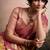 Pink silk blend silk blend party wear saree