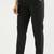 Styllow women everday cotton black pant with 2 dip pockets