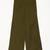 Styllow women olive green high-rise trousers with 2 deep pockets