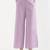 Styllow women lilac high-rise trousers with 2 deep pockets