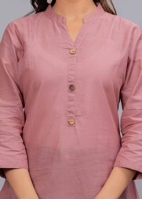 onion straight cotton kurta  5