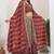 Women maroon bandhani print silk blend 3 piece shrug indo western