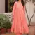 Womens new summer wear cotton fabric  with embroidered work gown set