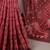 Salmon soft poly cotton thread weaving work saree