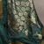 Green onam special raw silk zari weaving work saree