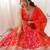Stunning Orange Thread Work Georgette Function Wear Lehenga Choli